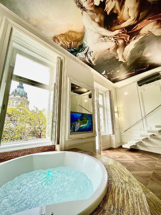 Vip Jacuzzi Luxury Leilighet Budapest Eksteriør bilde
